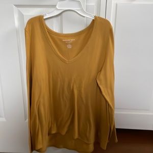 Soft and plush long sleeve shirt from American Eagle